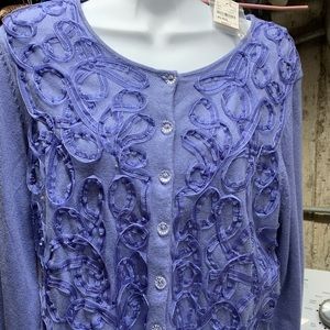 Fancy ribbon sweater